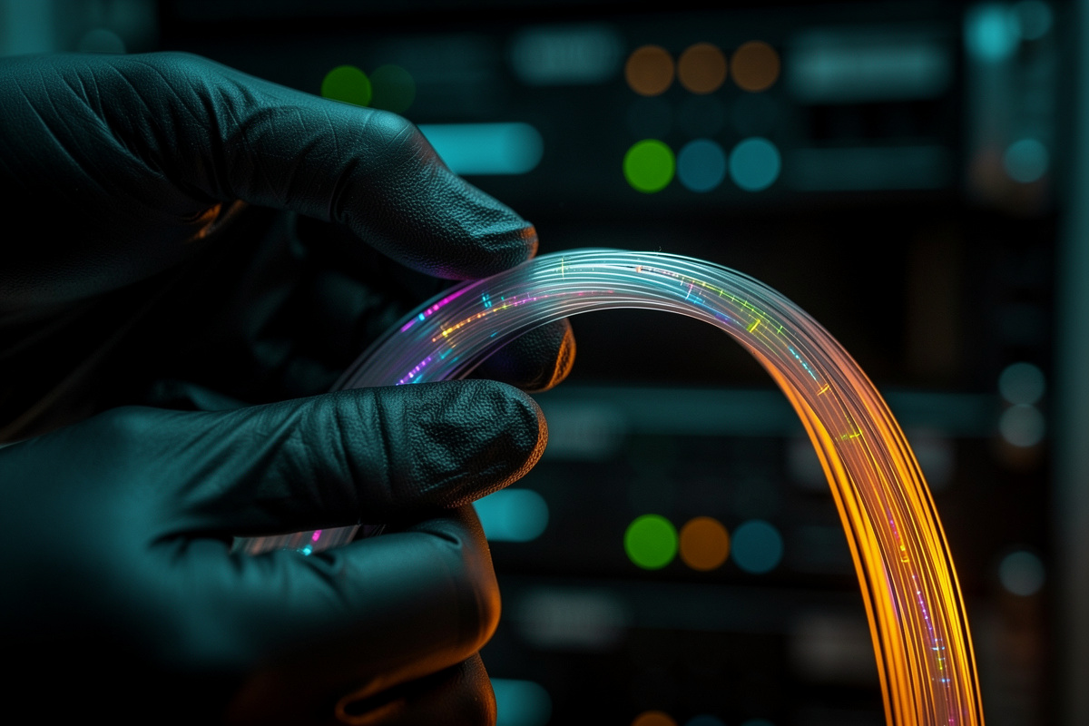 Peut-on plier un câble de fibre optique sans casser le signal ?