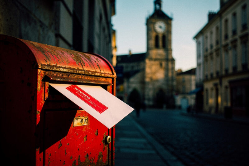 Quel est le délai d'une lettre recommandée ?