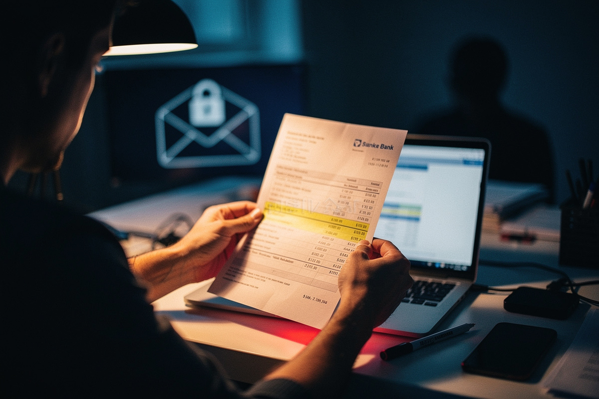 Envoyer un relevé de compte : est-ce dangereux ?
