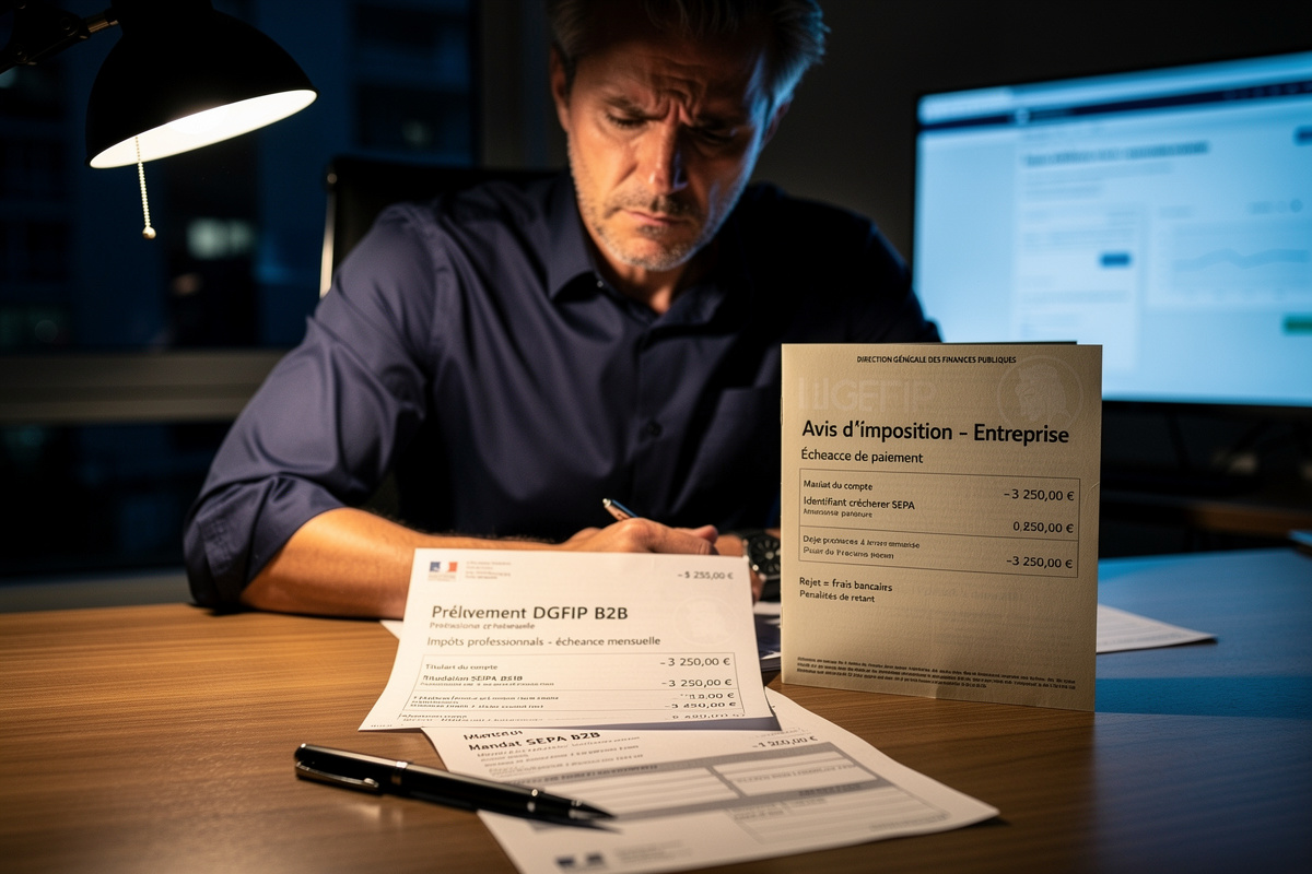 Prélèvement B2B DGFIP : guide pour éviter les rejets et frais